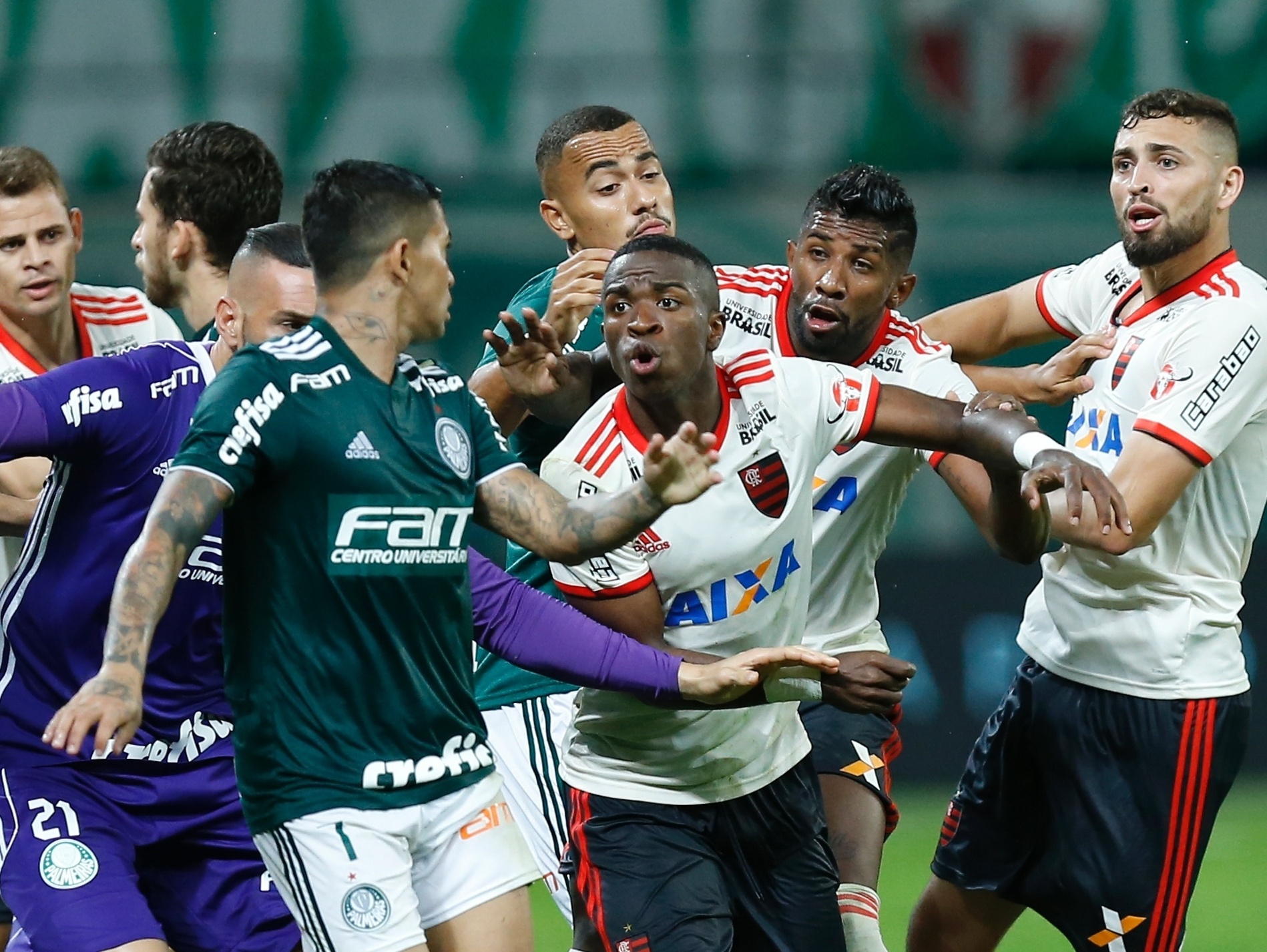 Palmeiras 1×1 Flamengo: empate e sinal de alerta ligados 3VV