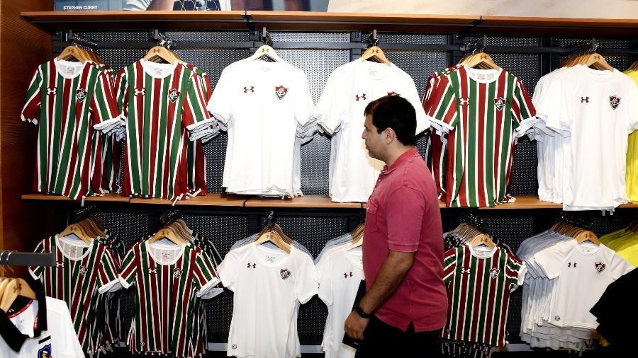 Evento de lançamento dos uniformes de 2017 do Fluminense - Mailson Santana/Fluminense
