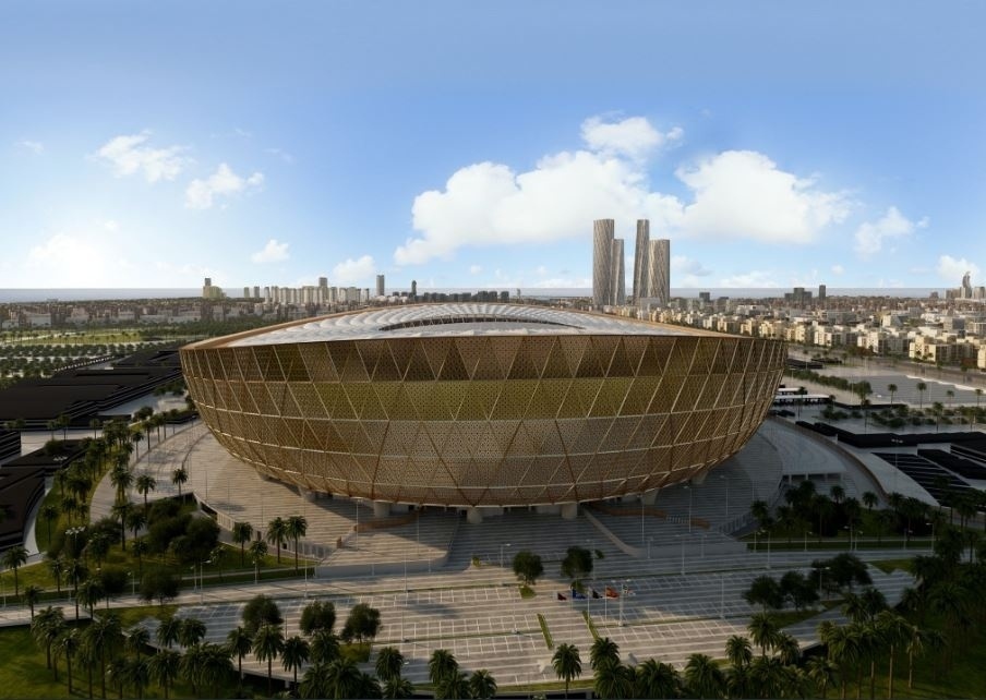 Estádio Icônico de Lusail terá capacidade para 80 mil torcedores - Divulgação/Road to 2022