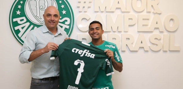 No clube desde o começo de 2015, Dudu renovou contrato até dezembro de 2023 - Cesar Greco/Ag. Palmeiras/Divulgação