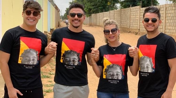 Como Willian Bigode ajudou ONG na África que Bruna Marquezine e Xuxa apoiam