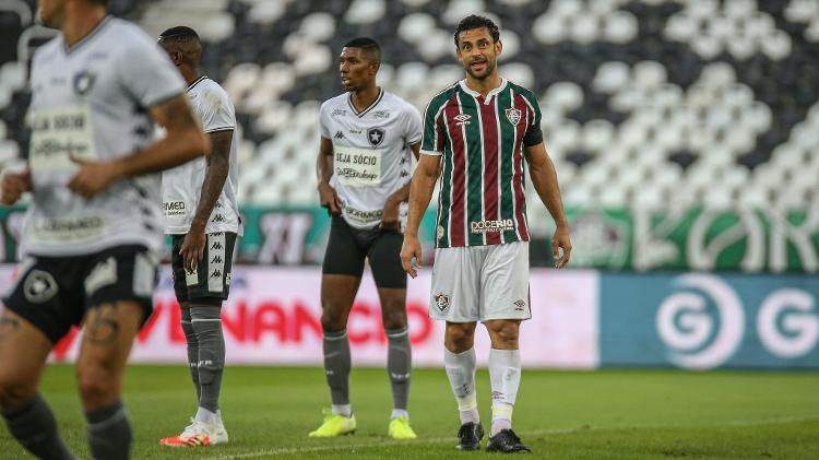 Atacante Fred, do Fluminense, no clássico com o Botafogo - Lucas Merçon / Fluminense F.C. - Lucas Merçon / Fluminense F.C.