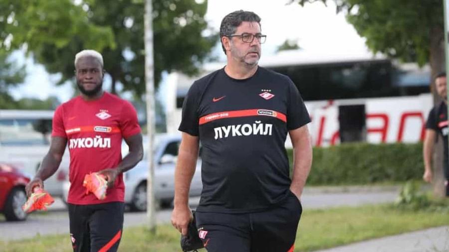 Rui Vitória comanda o Spartak Moscou desde o início da temporada - Divulgação