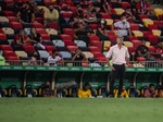 Gato invade Maracanã e rouba a cena em Flamengo x Grêmio; veja