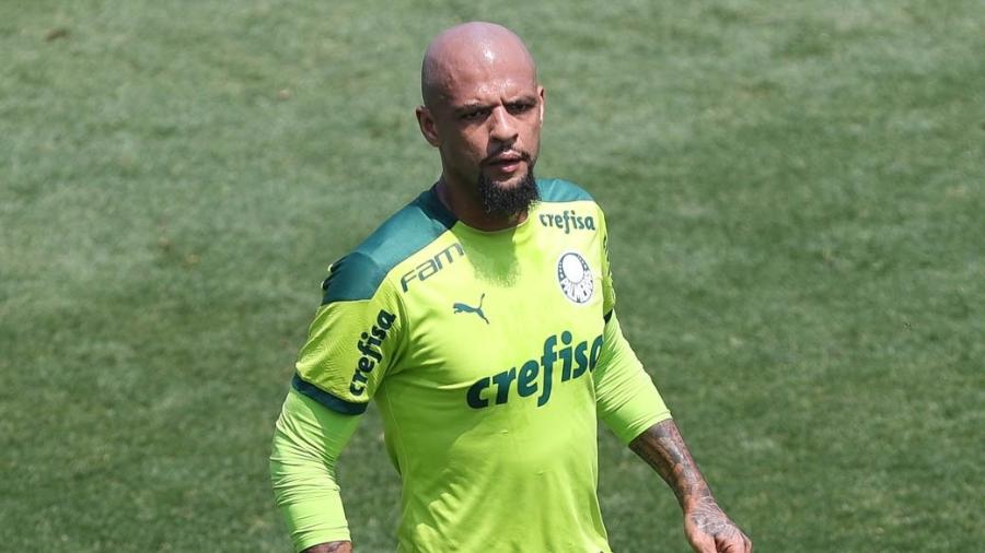 Felipe Melo tem contrato com o Palmeiras até dezembro de 2021 - Cesar Greco/Palmeiras