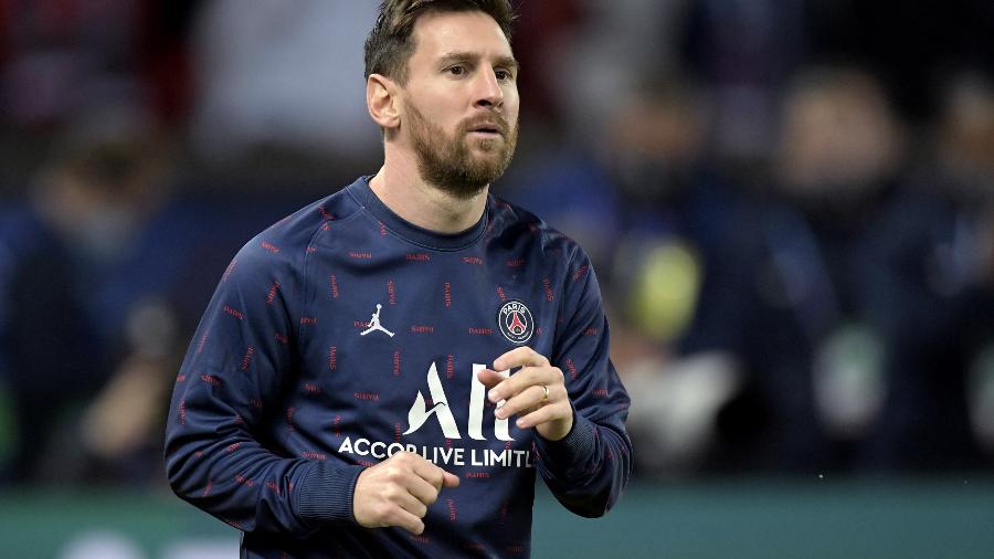 Lionel Messi era dúvida para a partida contra o Manchester City na Liga dos Campeões - GettyImages