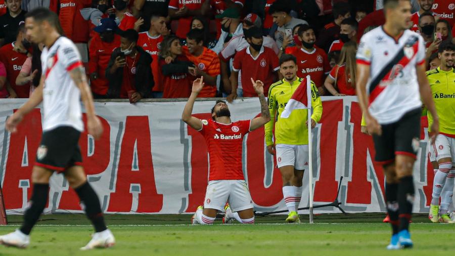Yuri Alberto fez um gol, mas perdeu chances para definir o jogo do Inter - Maxi Franzoi/AGIF