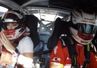 Piloto Caio Castro dá carona para Naiara Azevedo em carro de corrida; veja - Reprodução/Instagram