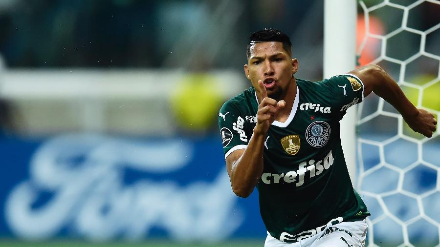 Rony comemora gol do Palmeiras sobre o I. Petrolero, pela Libertadores - Staff Images / CONMEBOL