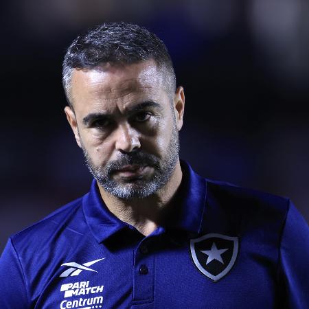 Artur Jorge, técnico do Botafogo, durante jogo contra o São Paulo, pelo Brasileirão