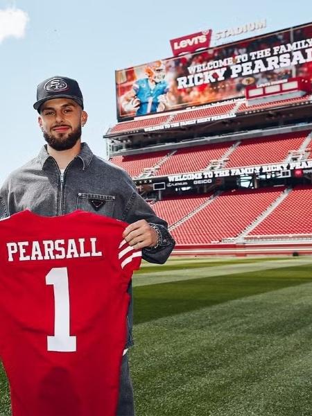 Ricky Pearsall, apresentado como atleta do San Francisco 49ers