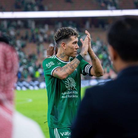 Roberto Firmino, do Al-Ahli, da Arábia Saudita - Yasser Bakhsh/Getty Images