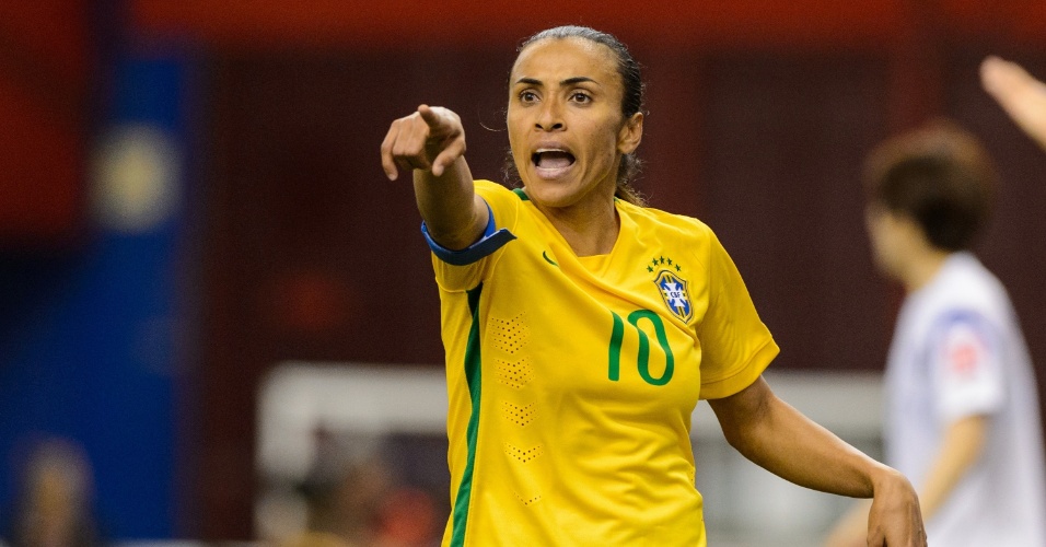 Marta, jogadora da seleção brasileira