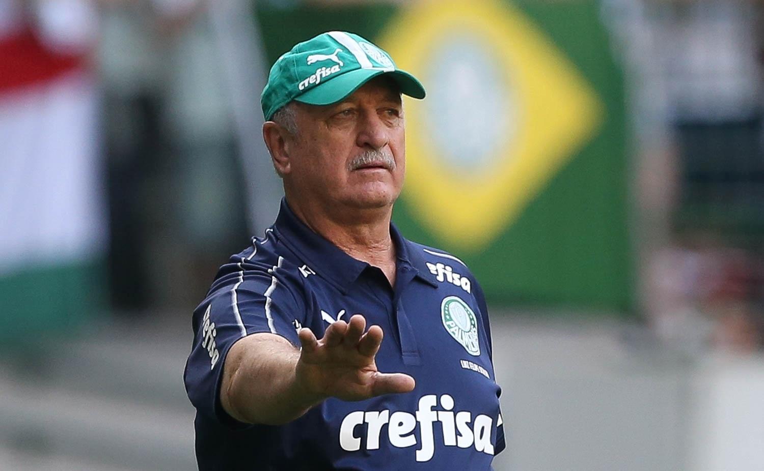 Luiz Felipe Scolari, o Felipão, técnico do Palmeiras - Cesar Greco/SE Palmeiras