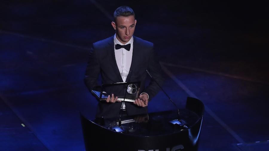 Daniel Zsori ganhou prêmio Puskas no "The Best", da Fifa - Emilio Andreoli/Getty Images