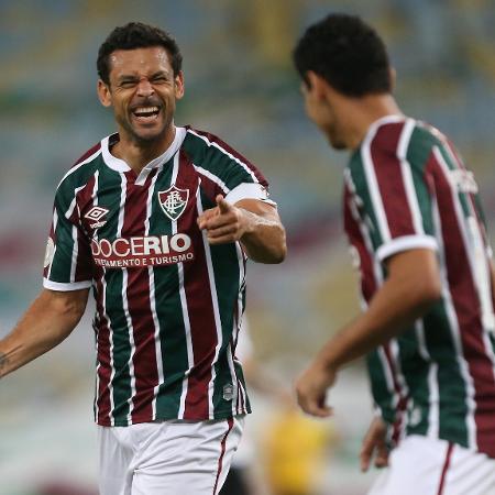 Fred fez o gol da vitória do Fluminense sobre o Vasco por 2 a 1 no Maracanã - Lucas Merçon/Fluminense FC