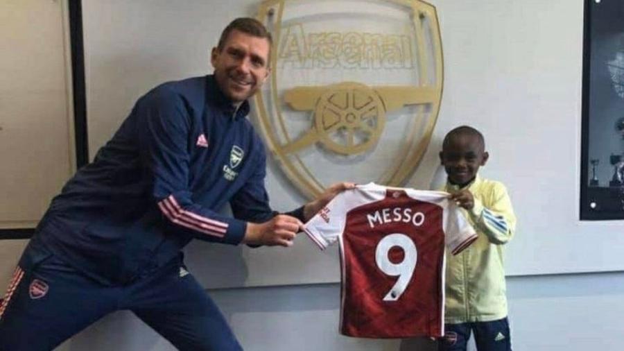Leo Messo, anunciado no Arsenal - Reprodução