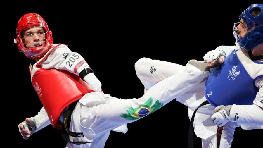 Nathan Torquato está na final do parataekwondo nas Paralimpíadas de Tóquio - Rogério Capela/CPB