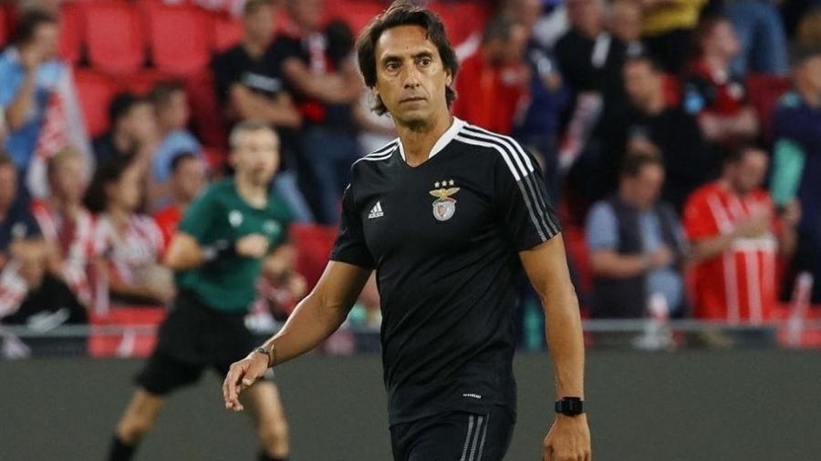 João de Deus disse em entrevista coletiva que "intuito não se altera" após derrota do Benfica sobre o Porto - Reprodução/Instagram