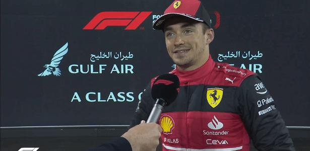 Leclerc celebra la pole y dice que esperaba que Red Bull fuera más rápido