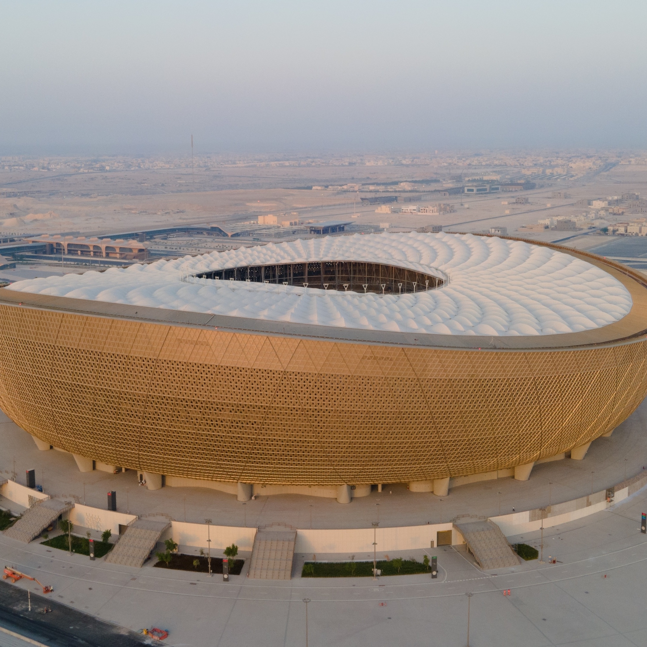 Qatar marca inauguração do Lusail, estádio da final da Copa do Mundo