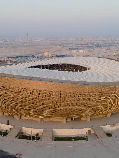 Estádio de Lusail, um dos oito estádios da Copa do Mundo do Qatar - David Ramos/Getty Images