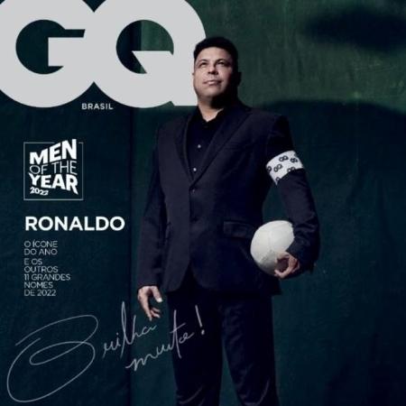 Ronaldo Fenômeno é eleito homem do ano pela revista GQ Brasil - Reprodução/GQ Brasil