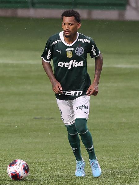 Jailson, do Palmeiras, em jogo-treino contra o Monte Azul -  Cesar Greco/Palmeiras/by Canon