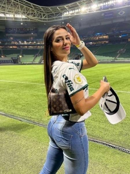 Keyt Alves namora Fabinho, jogador do Palmeiras - Reprodução/Instagram