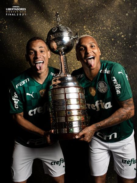 Breno Lopes e Deyverson, os heróis da Libertadores do Palmeiras - Reprodução/Twitter
