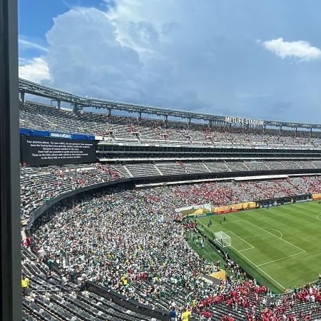 Jogo entre Palmeiras e Al Ahly é paralisado por risco de tempestade na região do MetLife, nos Estados Unidos
