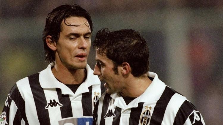 Inzaghi e Del Piero fizeram uma dupla bem-sucedida com a camisa da Juventus Inzaghi e Del Piero fizeram uma dupla bem-sucedida com a camisa da Juventus