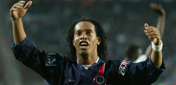 Lance ocorreu nos tempos de PSG de Ronaldinho - Jacky Naegelen/Reuters