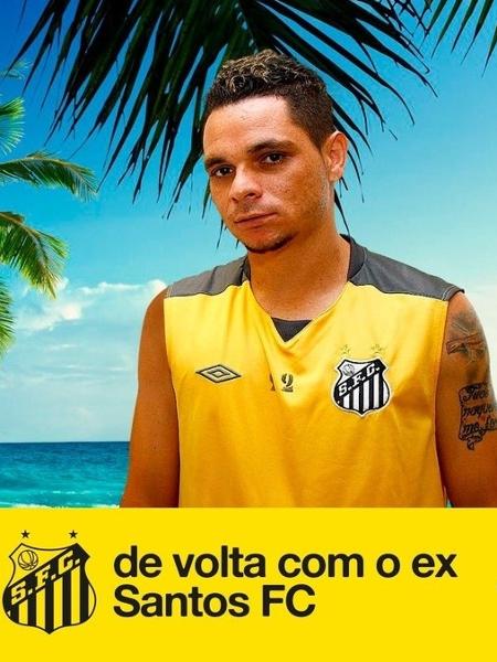 Santos anuncia retorno de Pará: "De volta com o ex" - divulgação/Santos