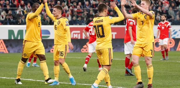 Mais Eurocopa | Bélgica bate Rússia e fatura 1º lugar do grupo das eliminatórias