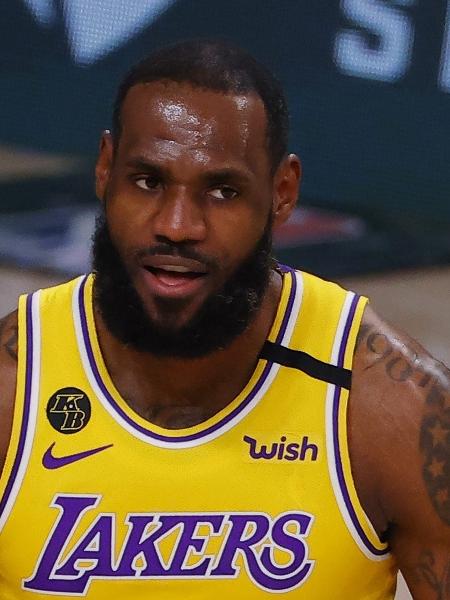LeBron James, do Los Angeles Lakers - Kevin C. Cox/Getty Images/AFP