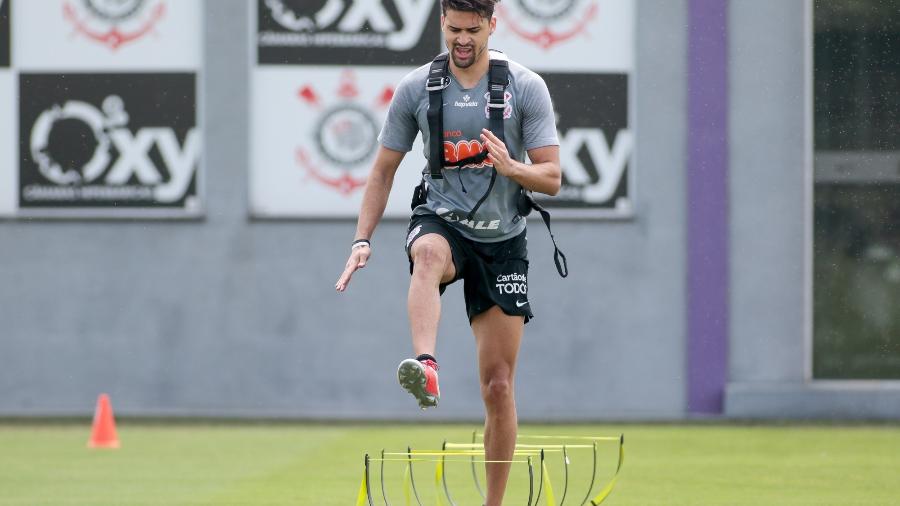 Léo Santos, zagueiro do Corinthians, não atua desde março de 2019, por conta de problemas no joelho - Rodrigo Coca/Agência Corinthians