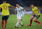 Argentina abre 2 a 0, mas Borja empata para a Colômbia nos acréscimos - AFP