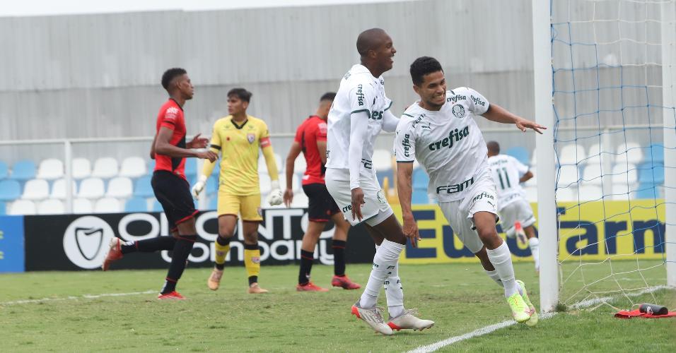 Palmeiras eliminou o Atlético-GO na terceira fase da Copinha 2022, em Diadema, SP neste sábado, 15.