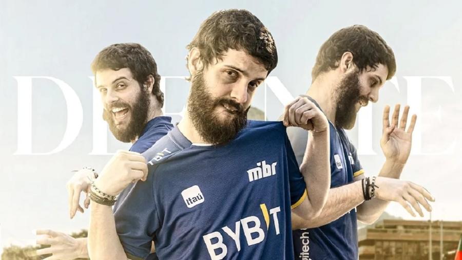 Defante anunciado pelo MIBR - Divulgação/MIBR