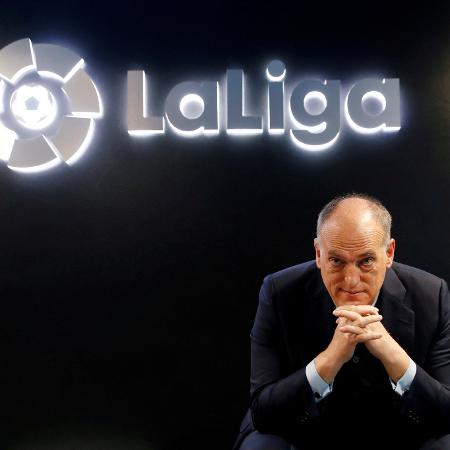 Javier Tebas, presidente de La Liga. - SUSANA VERA/REUTERS