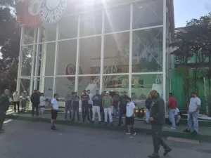 Mancha Verde invade Academia de Futebol após série negativa do Palmeiras