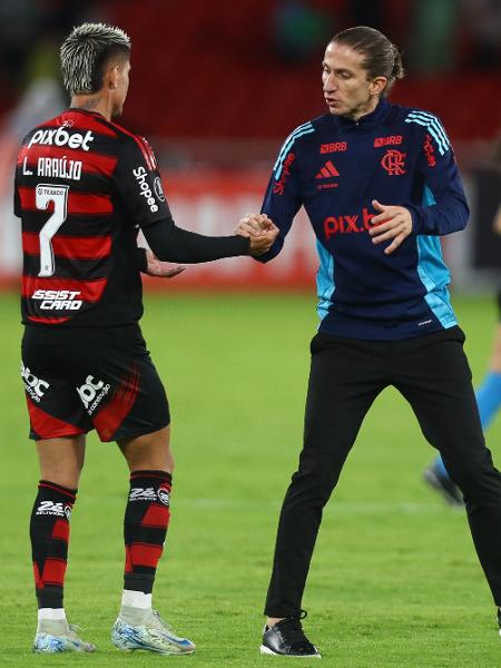 Luiz Araújo é a aposta de Filipe Luís no duelo decisivo do Flamengo contra a LDU - Gilvan de Souza / Flamengo