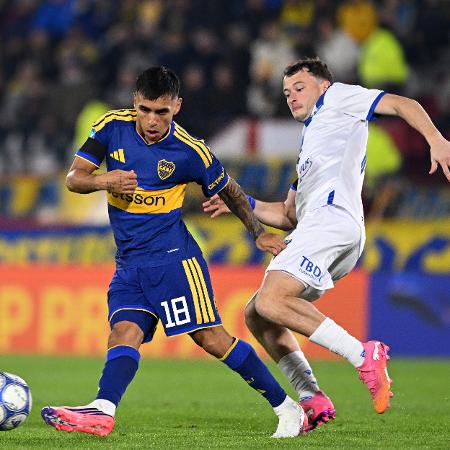 Boca Juniors e Recoleta se enfrentaram pelo jogo de ida das oitavas de final da Copa Sul-Americana