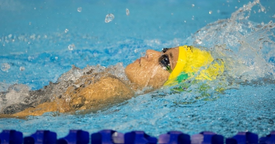 Joanna Maranhão nada prova dos 400m medley nos Jogos Pan-Americanos