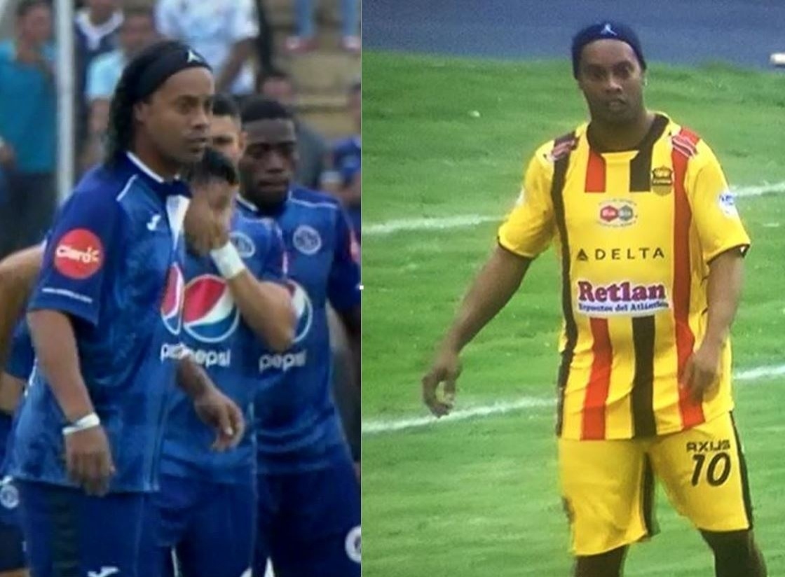 Ronaldinho Gaúcho participou de Jogo da Paz em Honduras