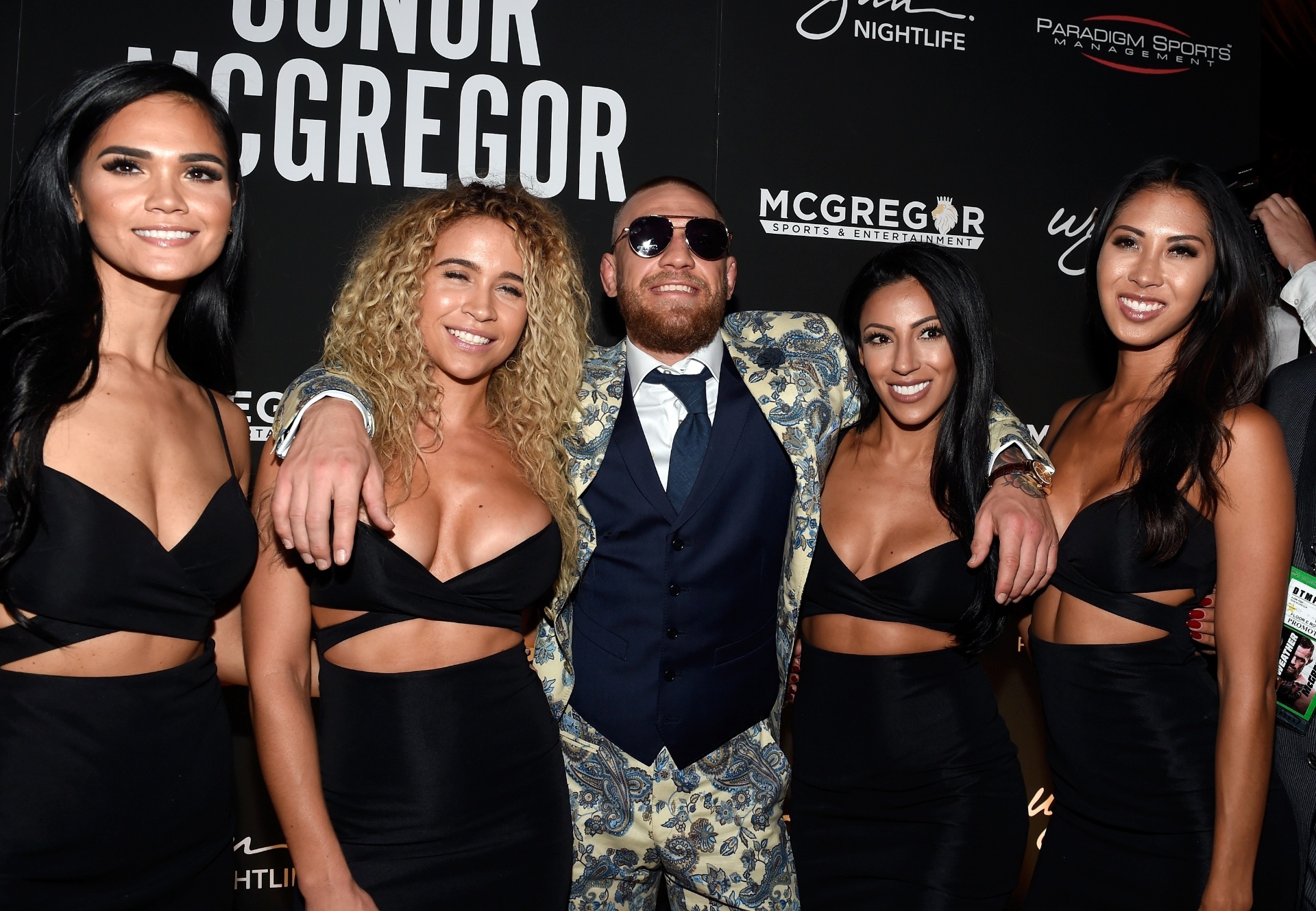 Conor McGregor celebra em balada em Las Vegas após luta contra Floyd Mayweather - Getty Images