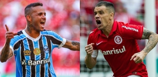 Luan e D"Alessandro são temidos e respeitados do lado rival antes de clássico - Montagem