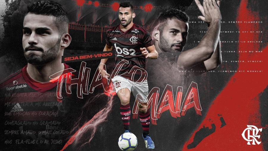 Flamengo anuncia contratação de Thiago Maia para temporada 2020 - Flamengo