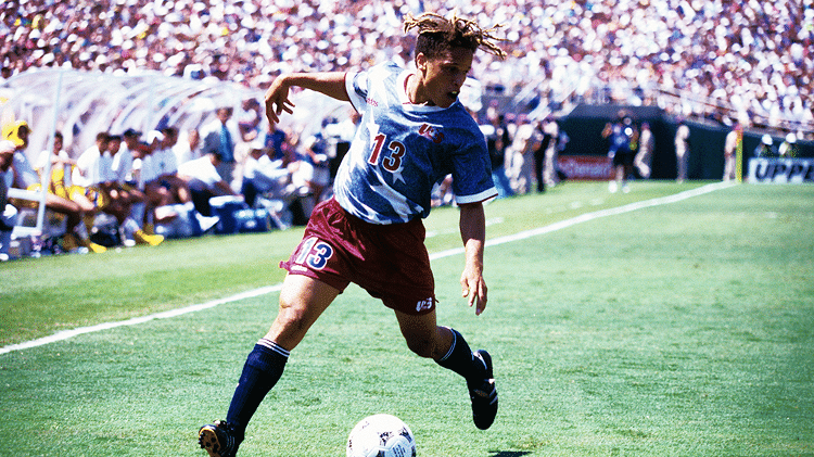 Cobi Jones, pela seleção dos EUA - Divulgação - Divulgação